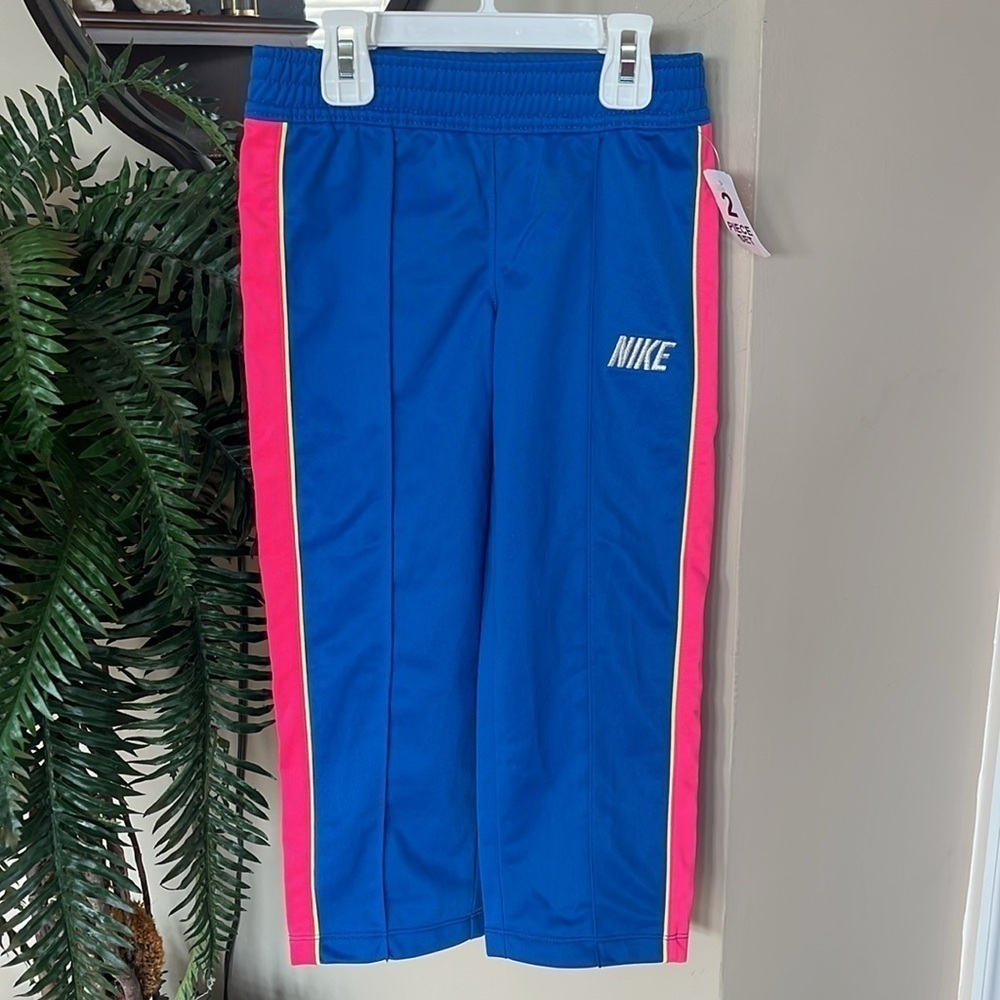 Brand New Nike Pink & Blue Tracksuit Zip Up Jacket Track Pants Sporty Activewear - Picture 10 of 16